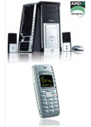 AMD Dual Core PC + Nokia 1110i