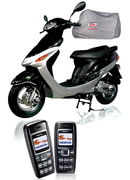 Handy Bundle 50 ccm Motorroller + 2 Nokia Handys