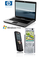 Notebook + Nokia N95 + Motofone F3