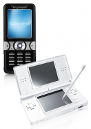 Nintendo DS Lite + Sony Ericsson K550i